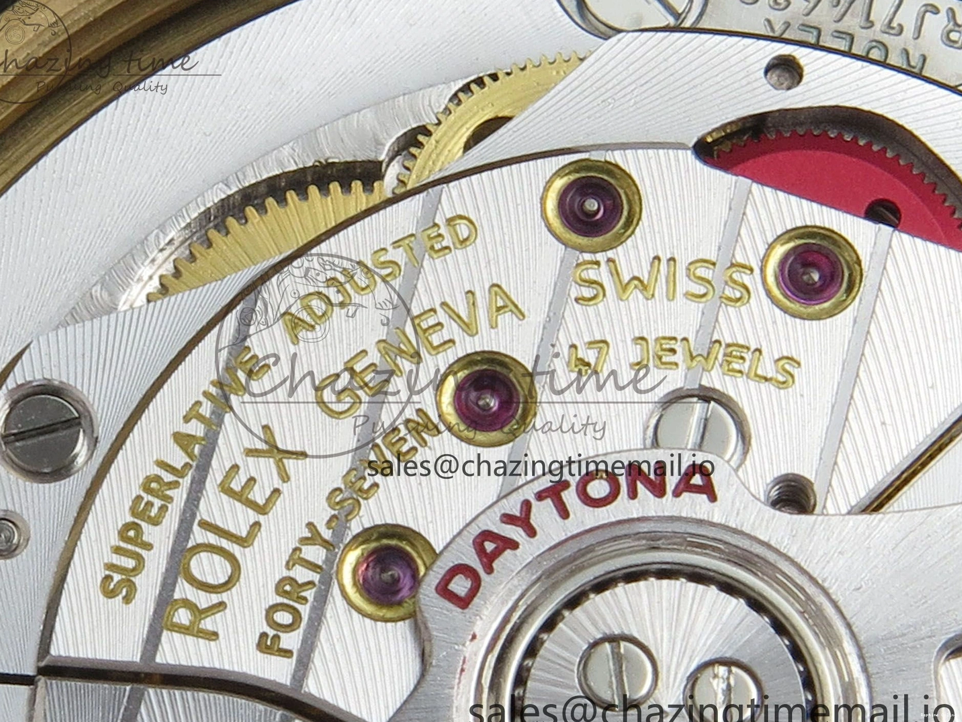 1228 Casual Daytona 126508 YG QF 1:1 Best Edition YG Dial Crystal Markers On YG Bracelet SH4131 V6 (Gain Weight) 305